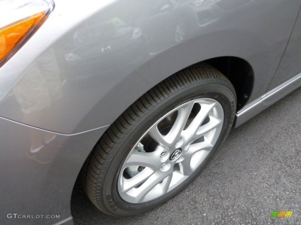 2013 MAZDA5 Touring - Liquid Silver Metallic / Black photo #9