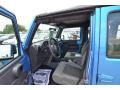 2010 Surf Blue Pearl Jeep Wrangler Unlimited Sport  photo #16