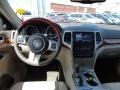 2013 Deep Cherry Red Crystal Pearl Jeep Grand Cherokee Overland 4x4  photo #8