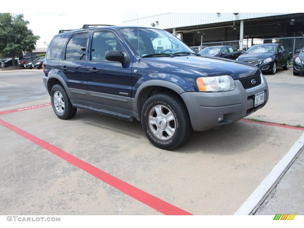 True Blue Metallic 2002 Ford Escape XLT V6 Exterior Photo #81564236