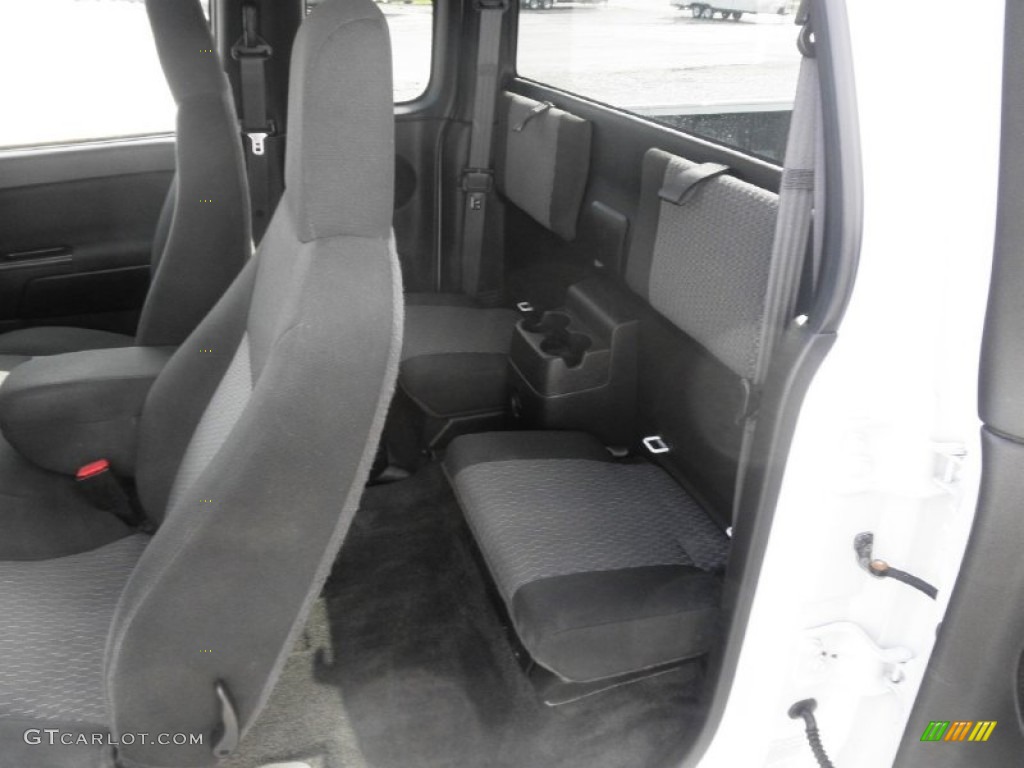 Ebony Interior 2009 Chevrolet Colorado LT Extended Cab 4x4 Photo #81564987