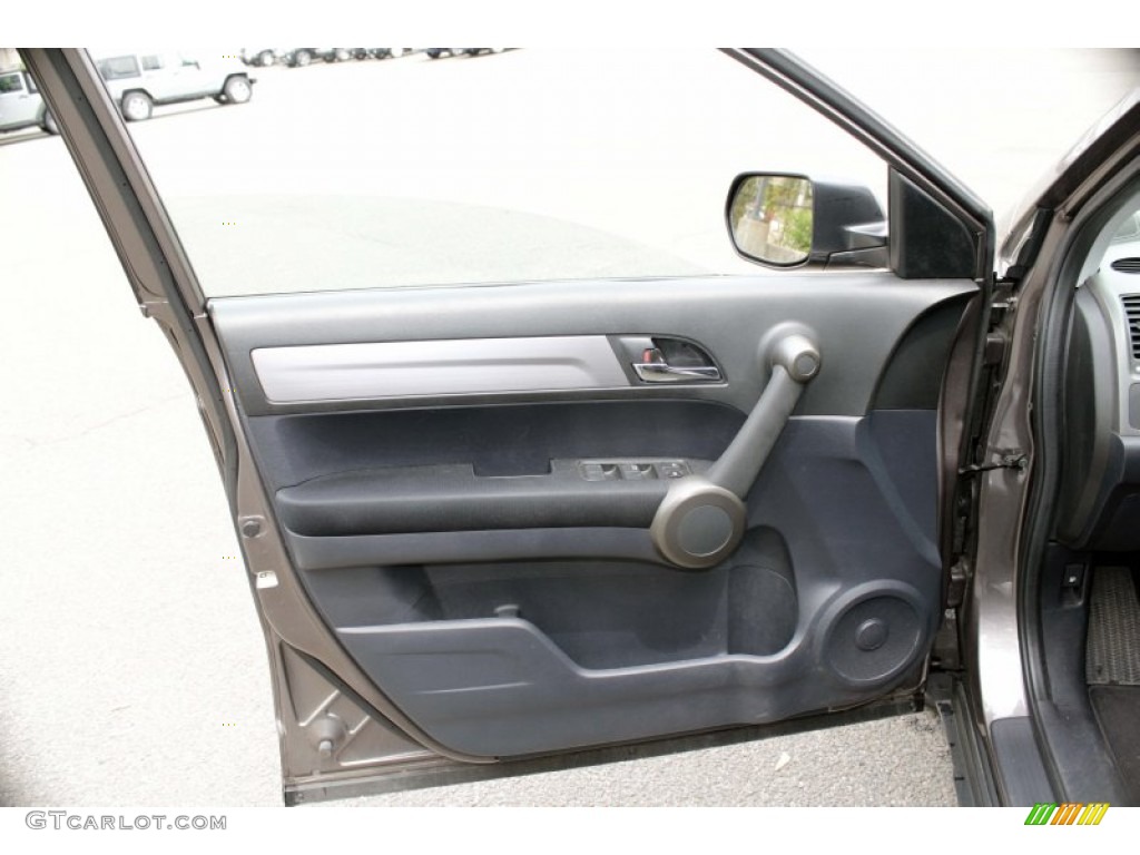 2011 Honda CR-V EX 4WD Black Door Panel Photo #81565233