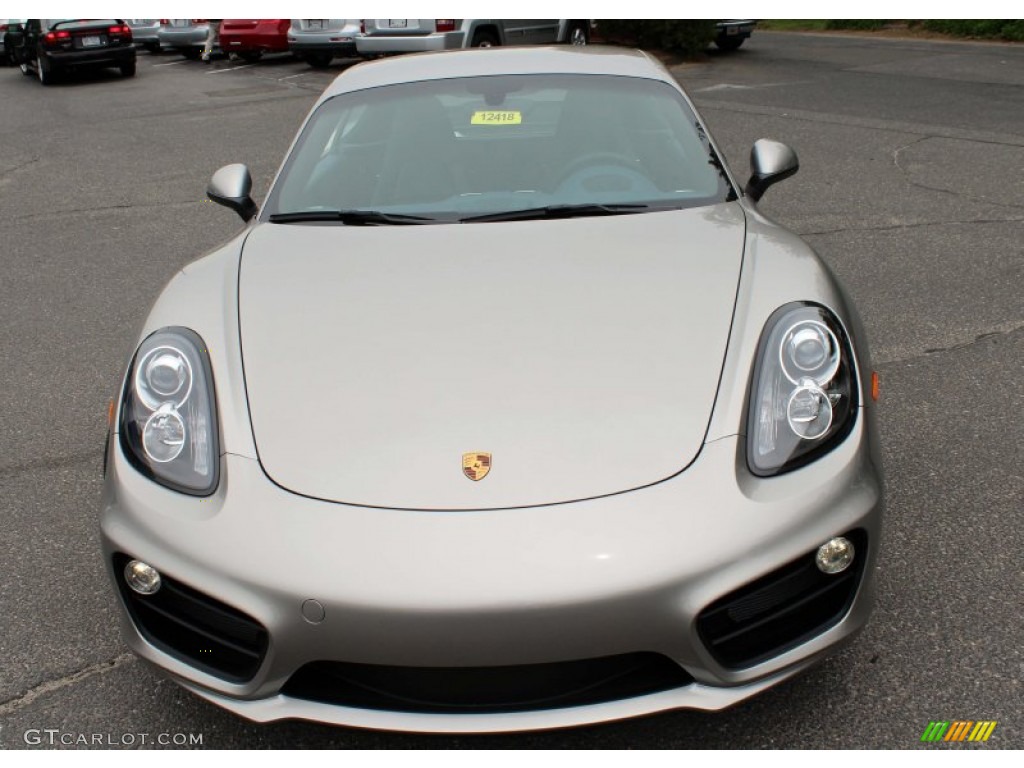 2014 Cayman S - Platinum Silver Metallic / Yachting Blue photo #2