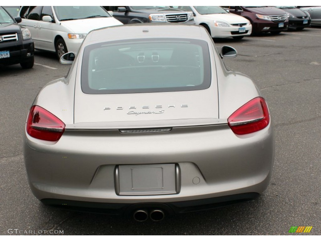2014 Cayman S - Platinum Silver Metallic / Yachting Blue photo #7