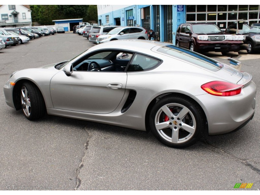 2014 Cayman S - Platinum Silver Metallic / Yachting Blue photo #11
