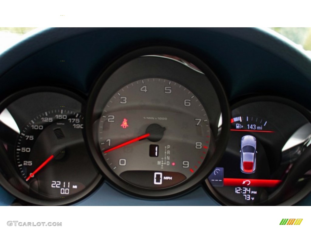 2014 Porsche Cayman S Gauges Photo #81565653