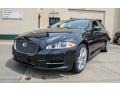 2011 Stratus Grey Metallic Jaguar XJ XJL  photo #1