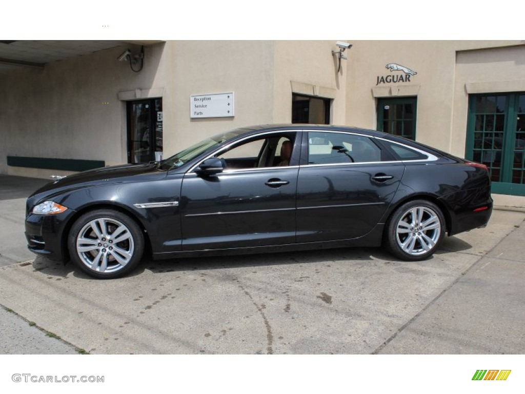 Stratus Grey Metallic 2011 Jaguar XJ XJL Exterior Photo #81565824