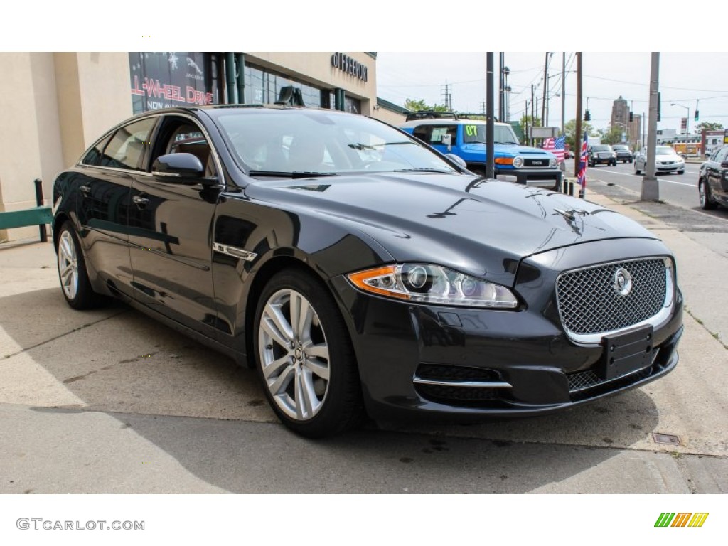 Stratus Grey Metallic 2011 Jaguar XJ XJL Exterior Photo #81565936
