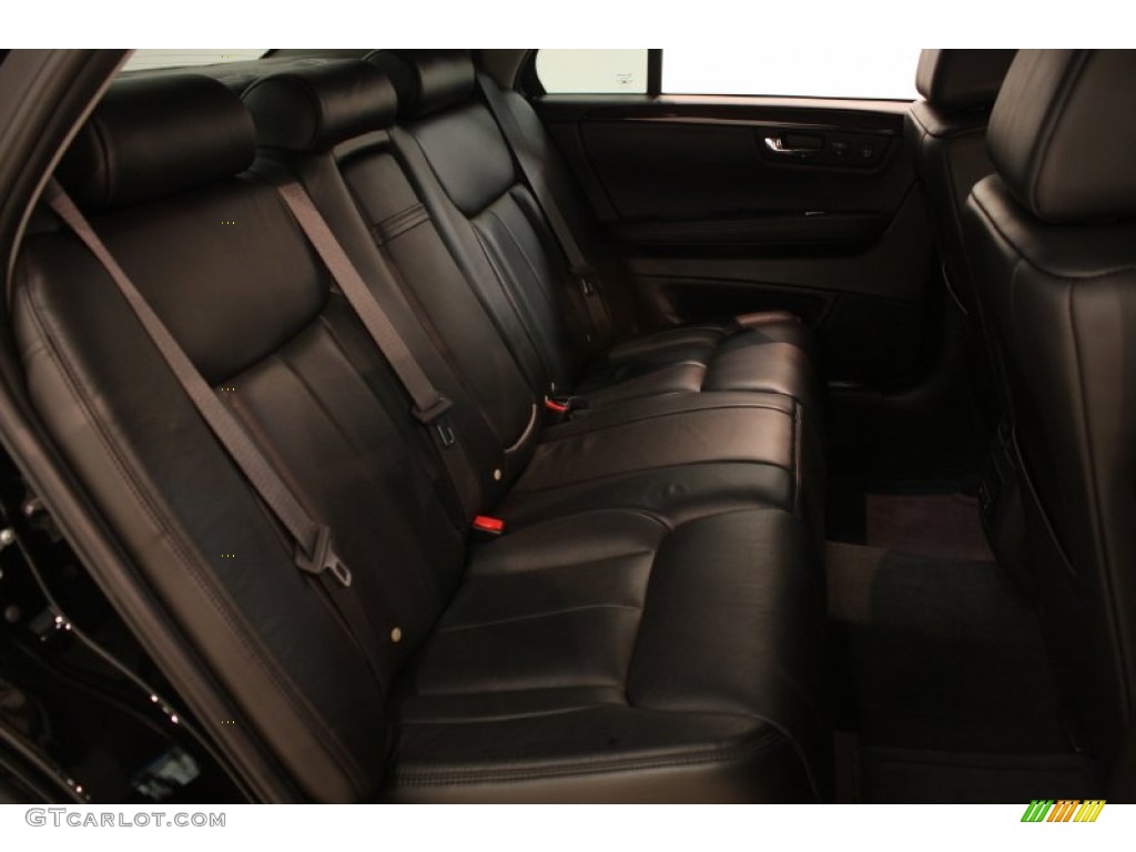 Ebony Interior 2008 Cadillac DTS Luxury Photo #81566023