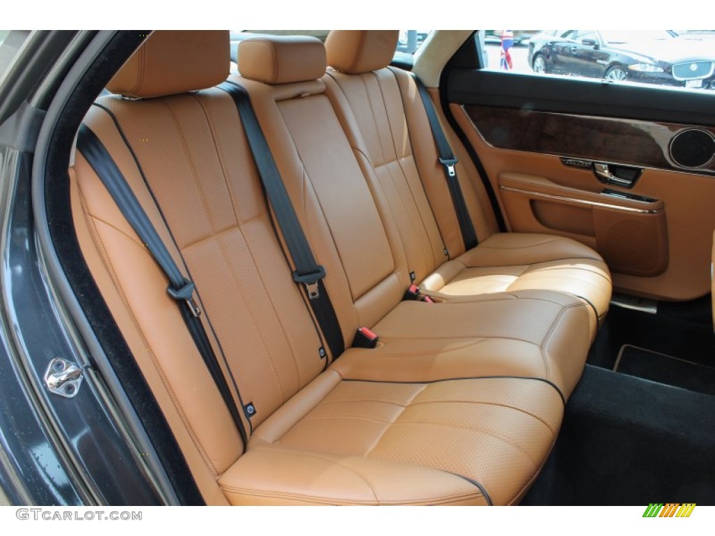 2011 Jaguar XJ XJL Rear Seat Photo #81566041