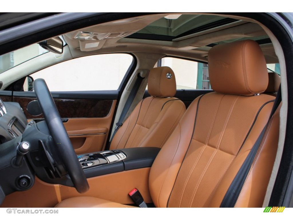 2011 Jaguar XJ XJL Front Seat Photo #81566169