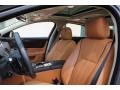 2011 Jaguar XJ London Tan/Jet Black Interior Front Seat Photo