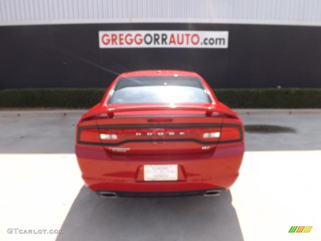 2013 Charger R/T Max - Redline 3 Coat Pearl / Black/Red photo #8
