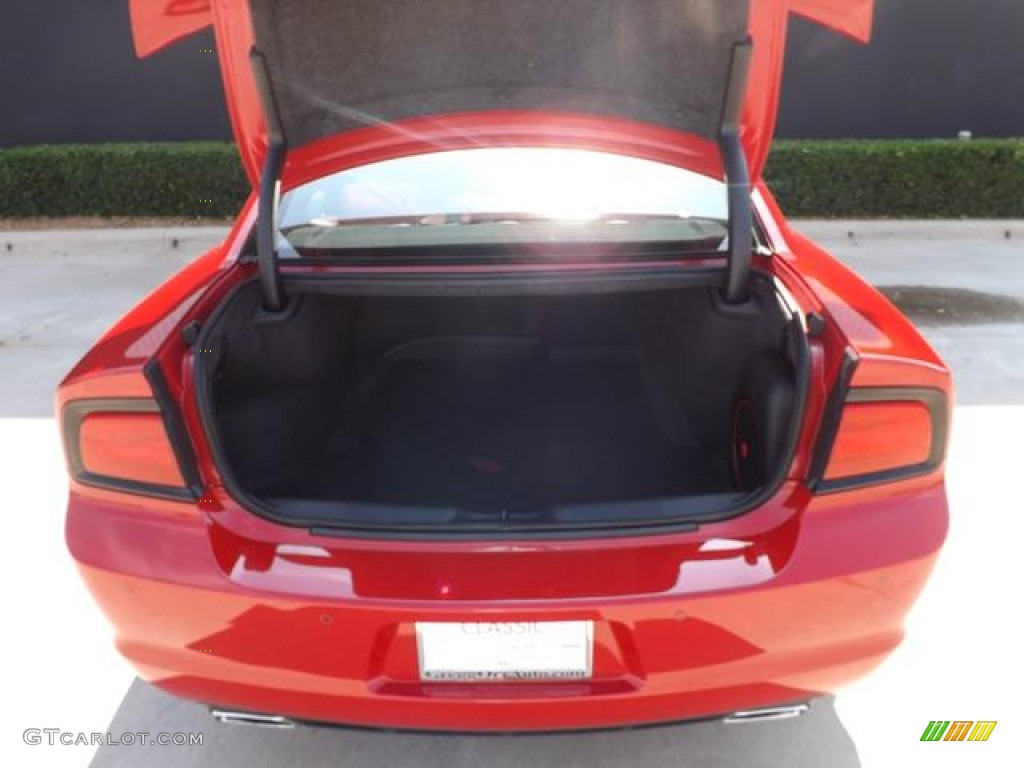 2013 Charger R/T Max - Redline 3 Coat Pearl / Black/Red photo #11