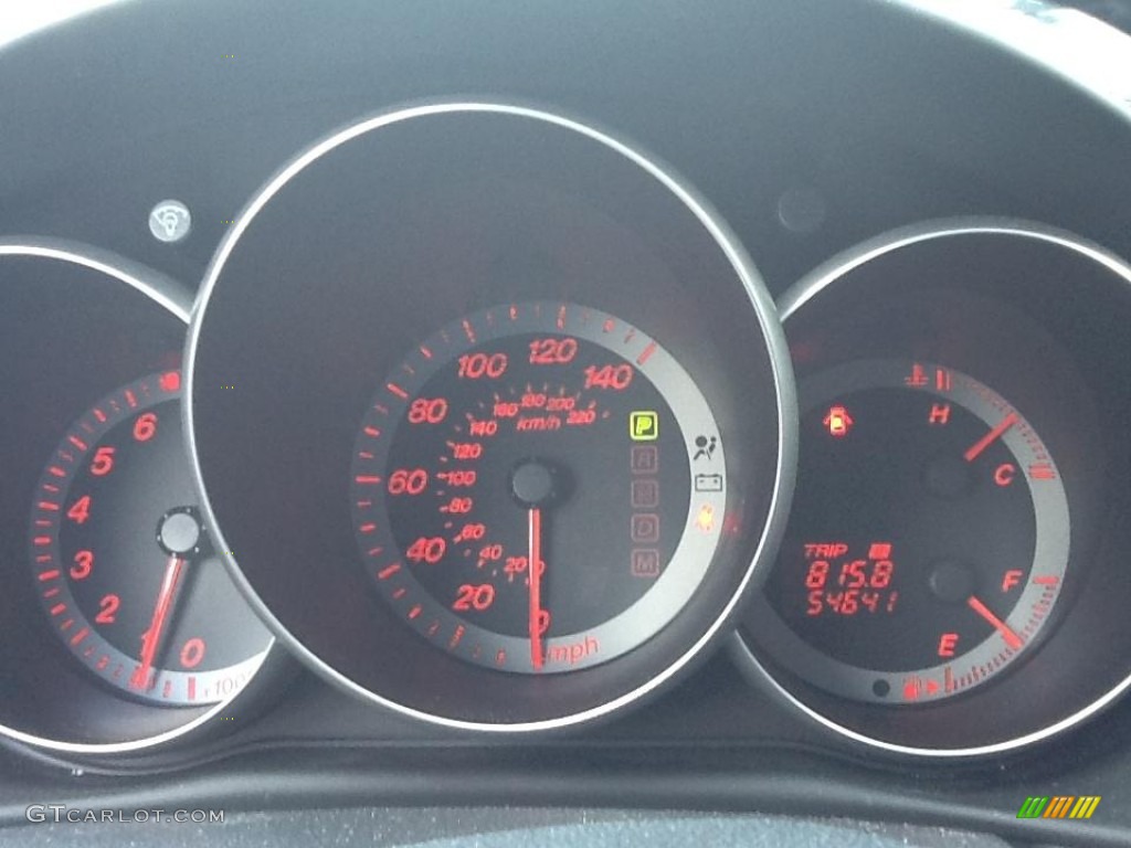 2008 Mazda MAZDA3 s Sport Sedan Gauges Photos