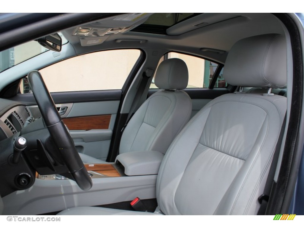 Dove/Charcoal Interior 2009 Jaguar XF Luxury Photo #81566778