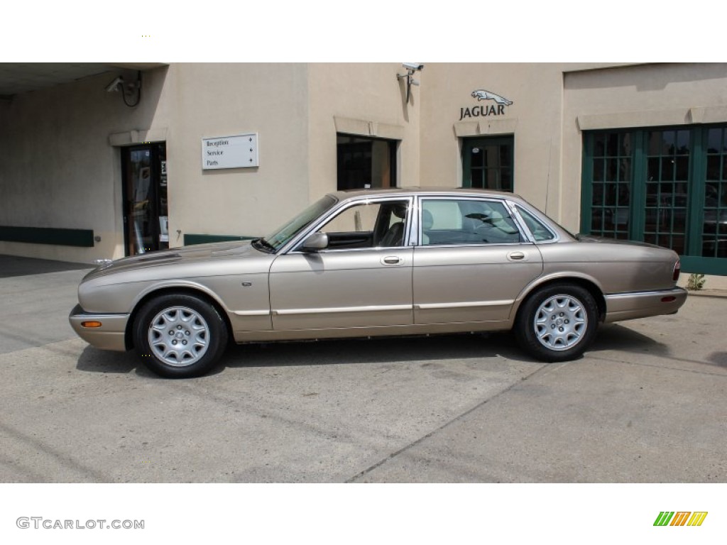 Topaz Metallic 1998 Jaguar XJ XJ8 Exterior Photo #81566990