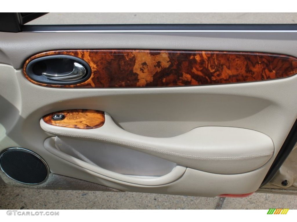1998 Jaguar XJ XJ8 Oatmeal Door Panel Photo #81567124