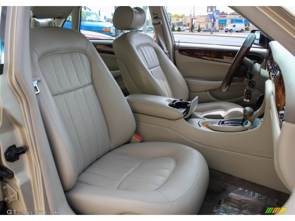 Oatmeal Interior 1998 Jaguar XJ XJ8 Photo #81567144