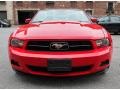 2010 Torch Red Ford Mustang V6 Premium Convertible  photo #2