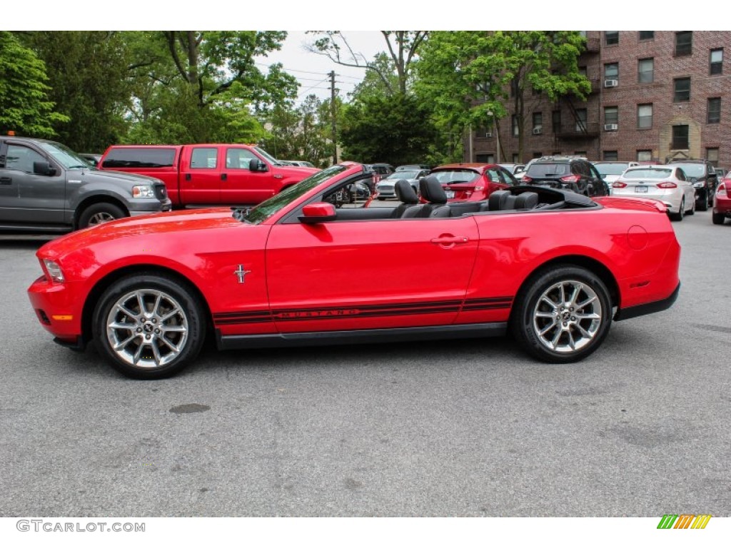 Torch Red 2010 Ford Mustang V6 Premium Convertible Exterior Photo #81567947