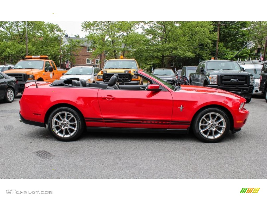 Torch Red 2010 Ford Mustang V6 Premium Convertible Exterior Photo #81568031
