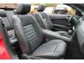 Charcoal Black 2010 Ford Mustang V6 Premium Convertible Interior Color