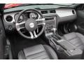 Charcoal Black 2010 Ford Mustang V6 Premium Convertible Interior Color