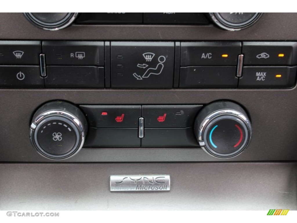 2010 Ford Mustang V6 Premium Convertible Controls Photos