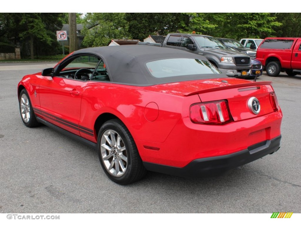 Torch Red 2010 Ford Mustang V6 Premium Convertible Exterior Photo #81568290