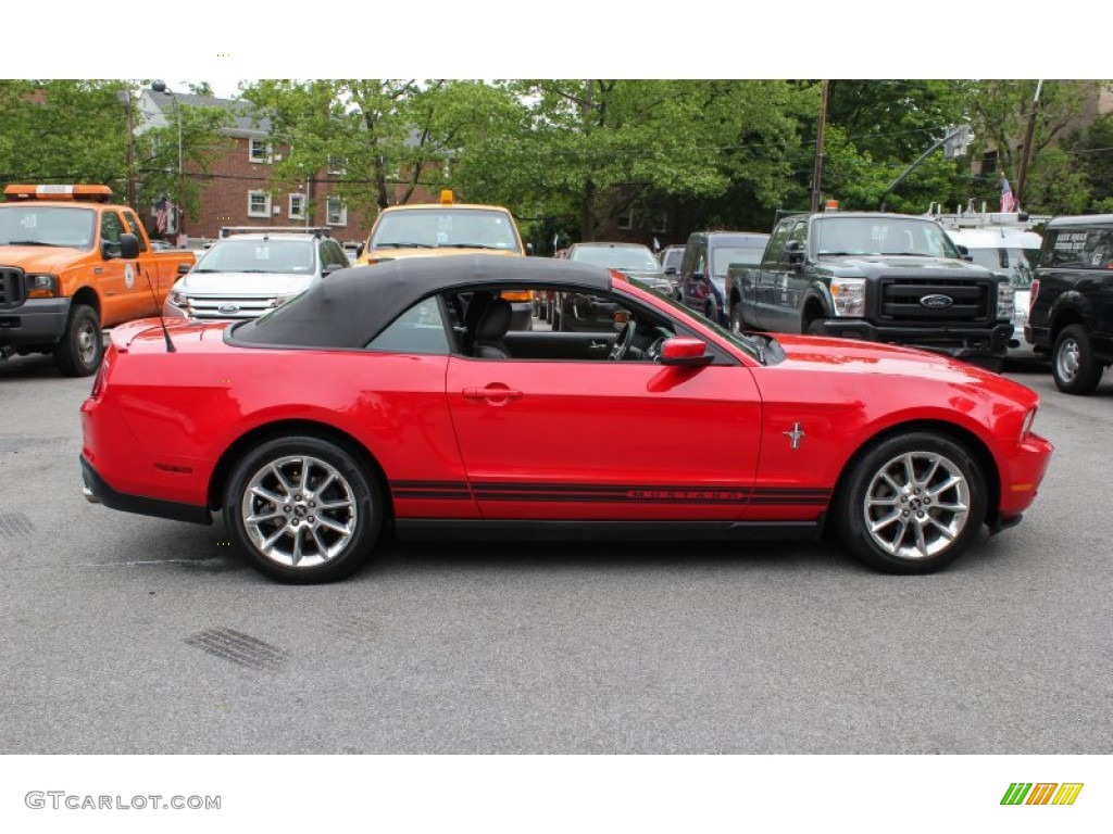 Torch Red 2010 Ford Mustang V6 Premium Convertible Exterior Photo #81568307