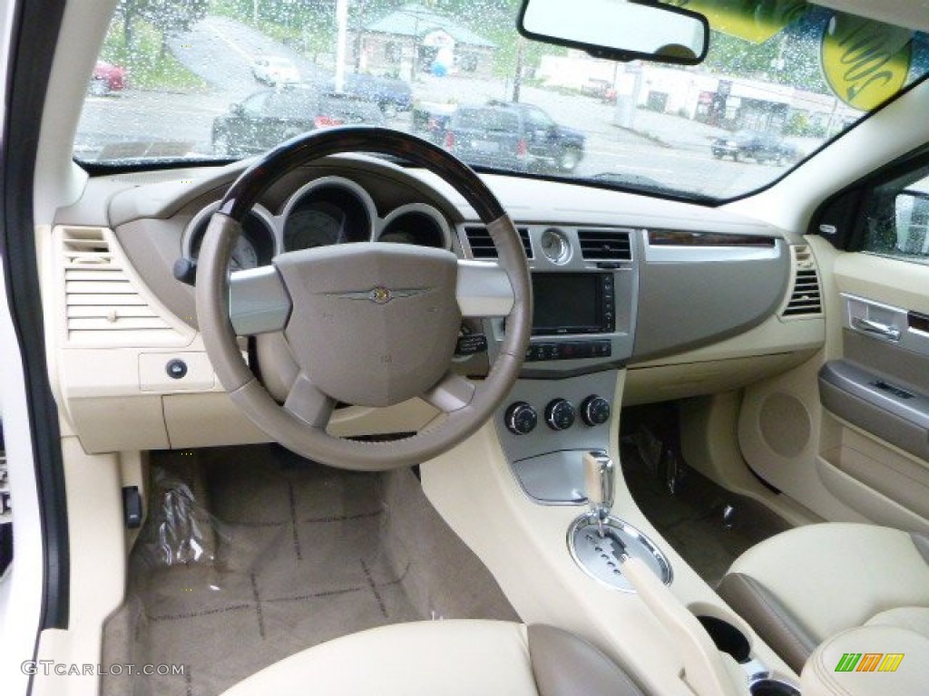 Medium Pebble Beige/Cream Interior 2007 Chrysler Sebring Limited Sedan Photo #81568543