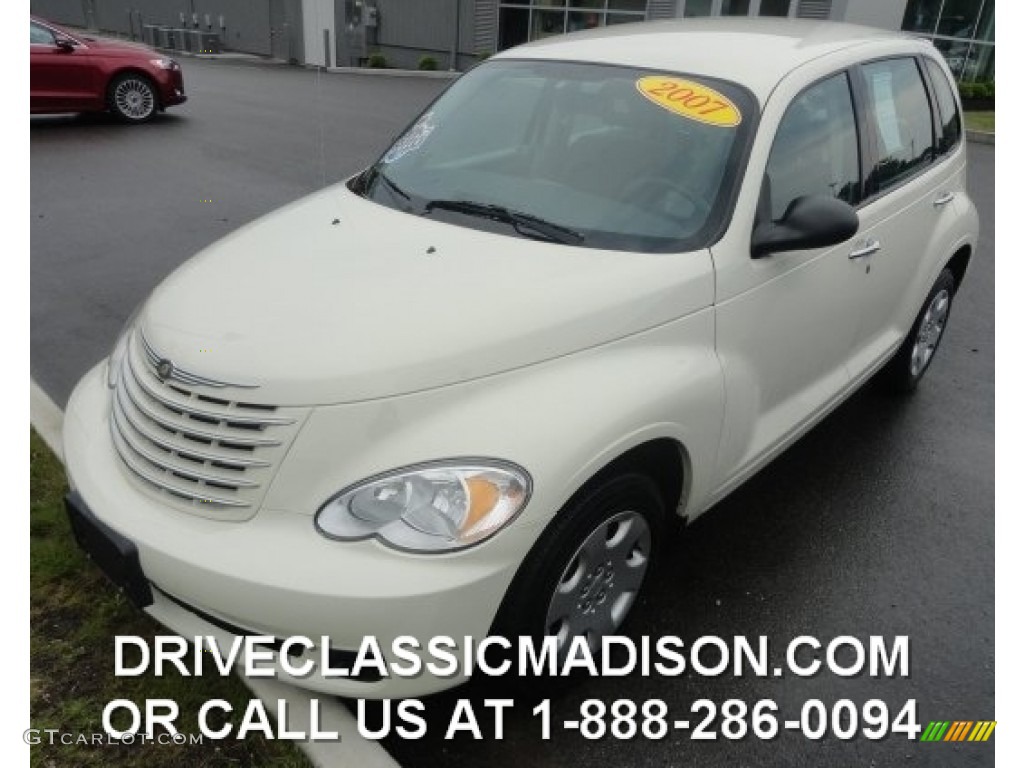 2007 PT Cruiser  - Cool Vanilla White / Pastel Slate Gray photo #1