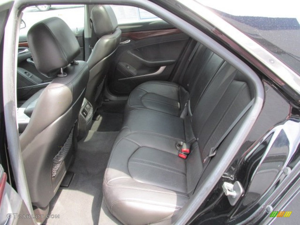 2009 Cadillac CTS Sedan Rear Seat Photos