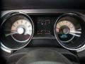 2010 Ford Mustang Charcoal Black Interior Gauges Photo