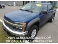 2006 Superior Blue Metallic Chevrolet Colorado Z71 Crew Cab 4x4  photo #1