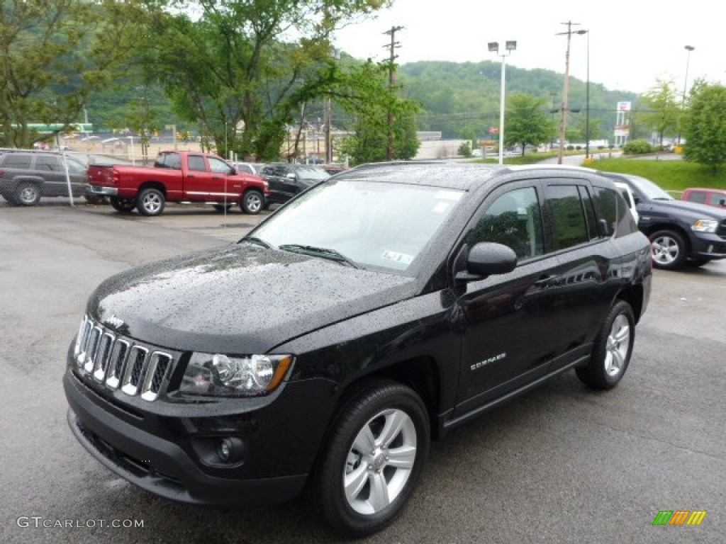 2014 Compass Sport 4x4 - Black / Dark Slate Gray photo #1