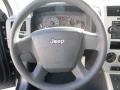 Dark Slate Gray 2008 Jeep Patriot Sport Steering Wheel