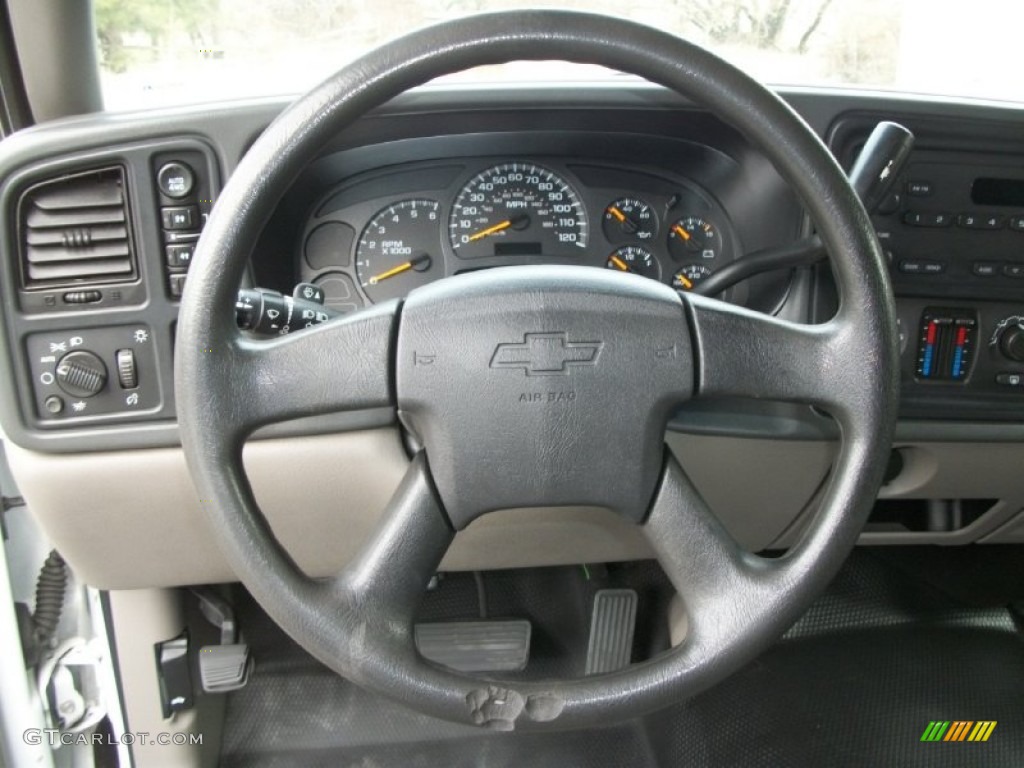 2004 Tahoe LS 4x4 - Summit White / Gray/Dark Charcoal photo #13