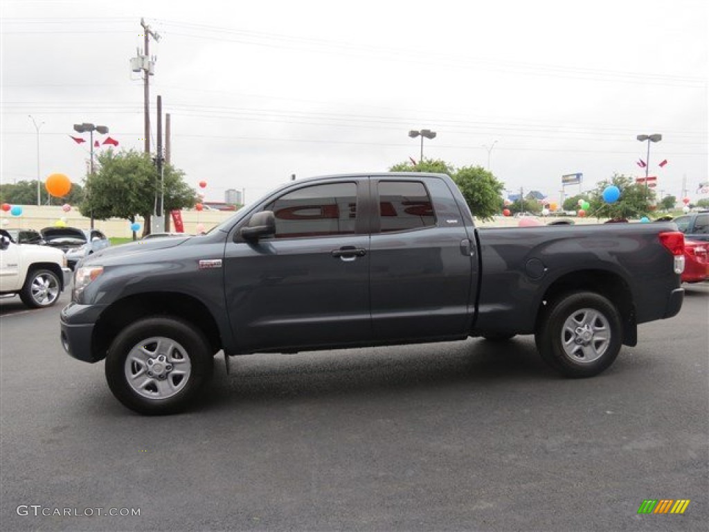 2010 Tundra Double Cab - Slate Gray Metallic / Graphite Gray photo #4