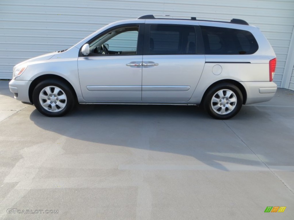 Stardust Silver 2007 Hyundai Entourage GLS Exterior Photo #81570765