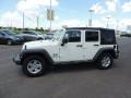 2007 Stone White Jeep Wrangler Unlimited X  photo #5