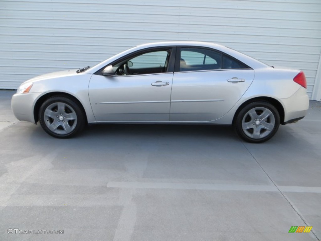 Liquid Silver Metallic 2007 Pontiac G6 Sedan Exterior Photo #81571686