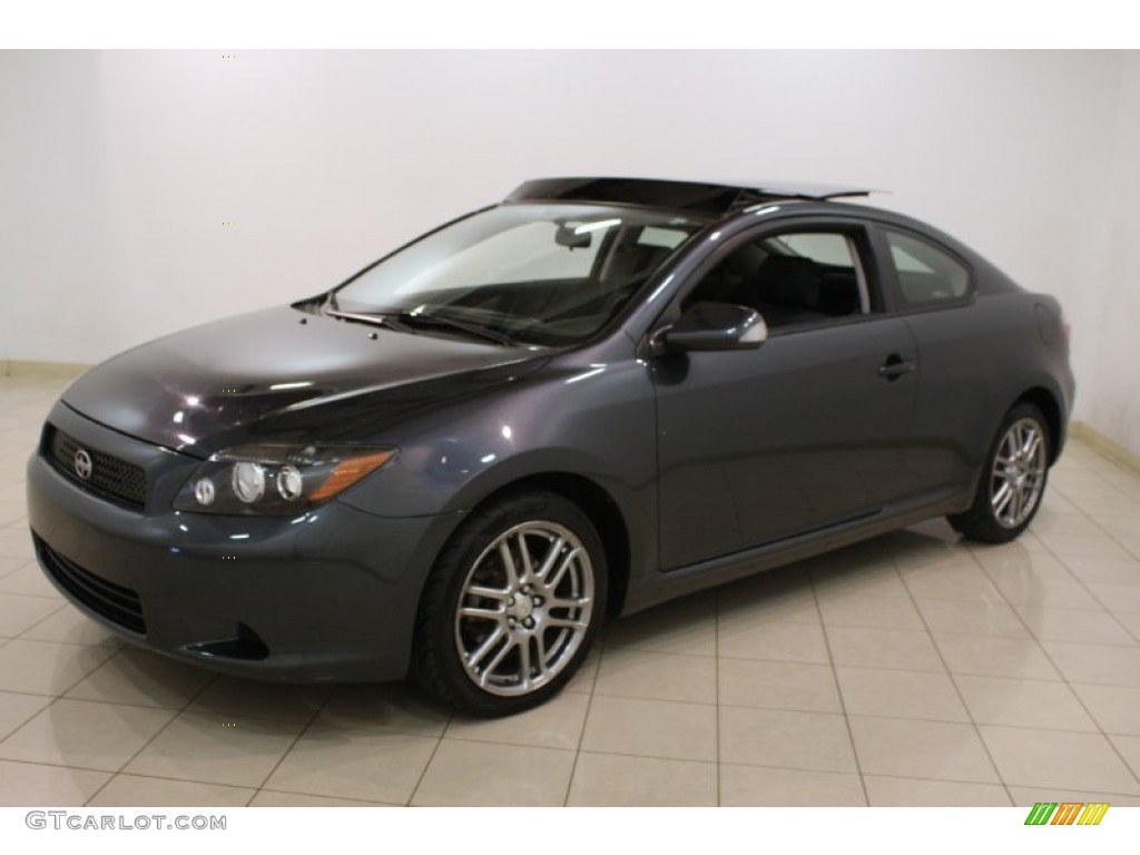 2008 tC  - Flint Gray Mica / Dark Charcoal Gray photo #3