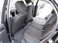 2013 Mazda MAZDA2 Black/Red Piping Interior Rear Seat Photo