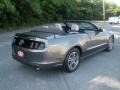 2013 Sterling Gray Metallic Ford Mustang V6 Premium Convertible  photo #9