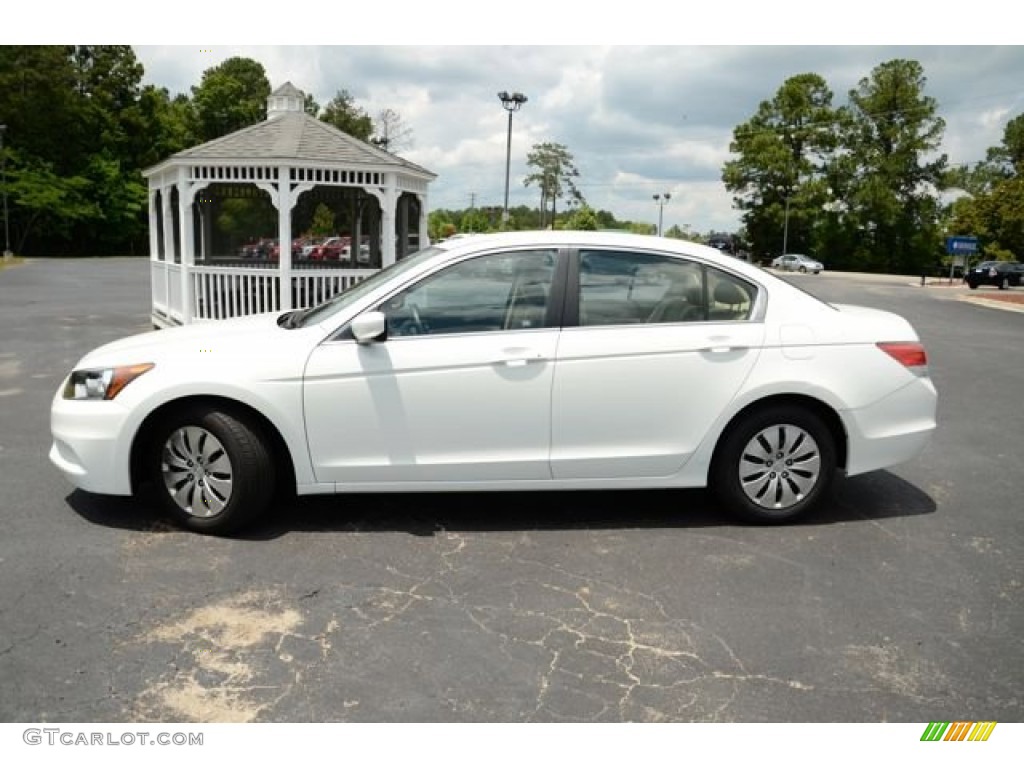 Taffeta White 2012 Honda Accord LX Sedan Exterior Photo #81573297