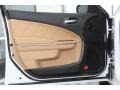 Black/Tan 2013 Dodge Charger R/T Max Door Panel
