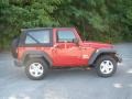 Flame Red - Wrangler X 4x4 Photo No. 2